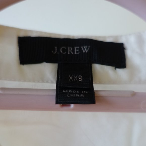 J.Crew A7444 Pom-Pom Tassel Swim Cotton Beach Tunic Top XXS 00 - Picture 5 of 16